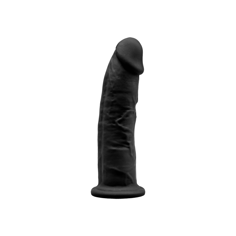 фото Фаллоимитатор SilexD Robby Black (MODEL 2 size 6in), двухслойный, силикон+Silexpan, диаметр 3,5 см SO3459