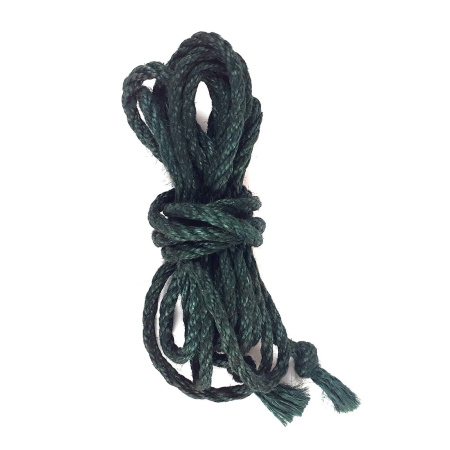 фото Джутовая веревка BDSM 8 метров, 6 мм, цвет зеленый SO5204