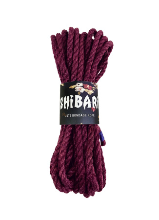 фото Джутовая веревка для Шибари Feral Feelings Shibari Rope, 8 м фиолетовая SO4007