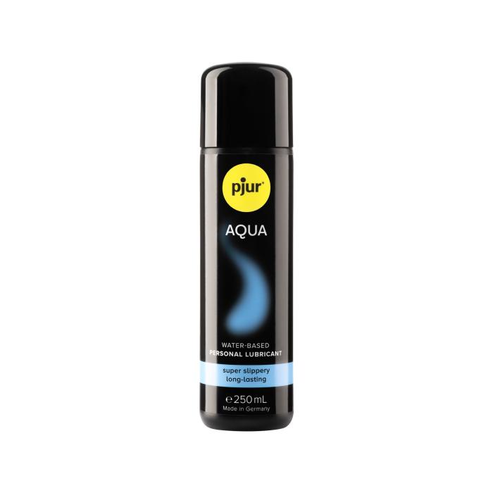 Лубрикант на водной основе pjur Aqua 250 мл, эффект бархатистой кожи без прилипания