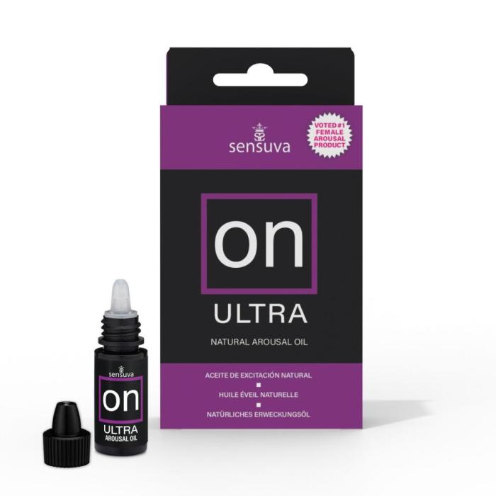 Збуджувальні краплі для клітора Sensuva — ON Arousal Oil for Her Ultra (5 мл) найпотужніші, до 45 хв