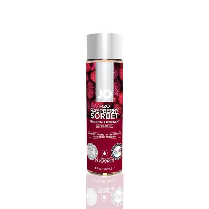 купити Змазка на водній основі System JO H2O — Raspberry Sorbet (120 мл) без цукру, рослинний гліцерин