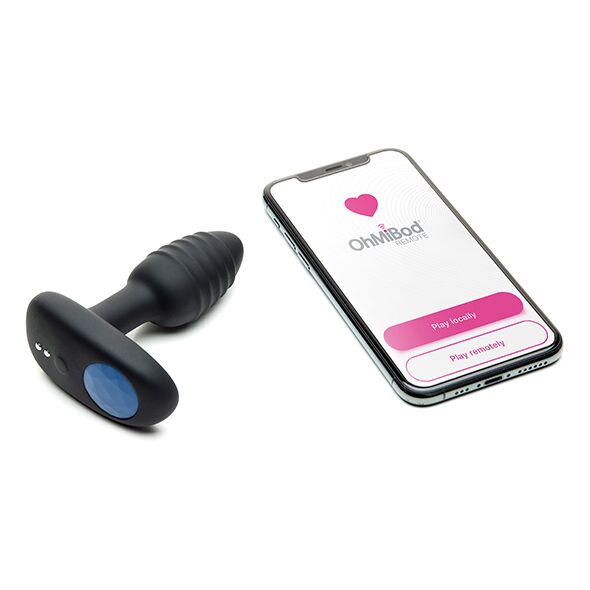 купить Интерактивная анальная пробка OhMiBod Lumen powered by KIIROO