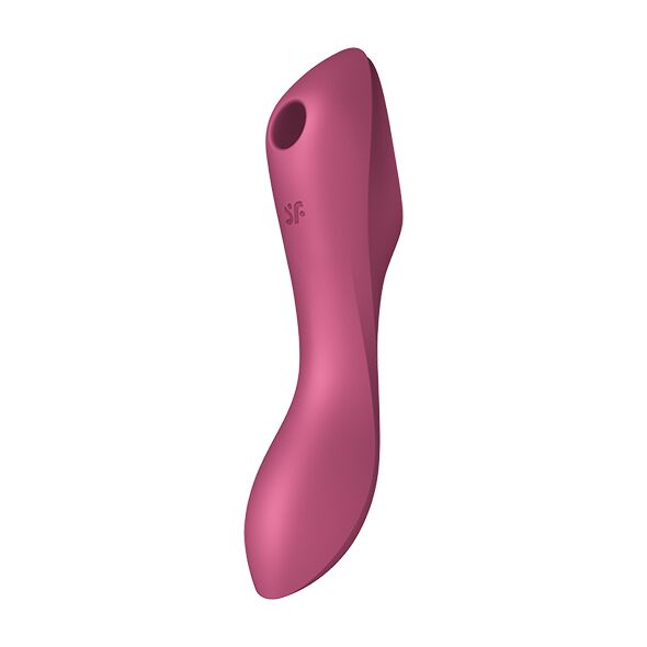 купити Вакуумний стимулятор із вібрацією Satisfyer Curvy Trinity 3 Red