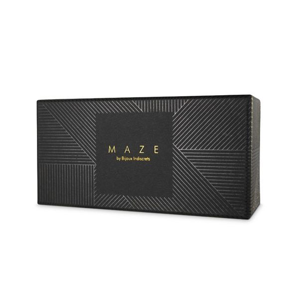 купить Флоггер Bijoux Indiscrets MAZE - Tassel Flogger Black