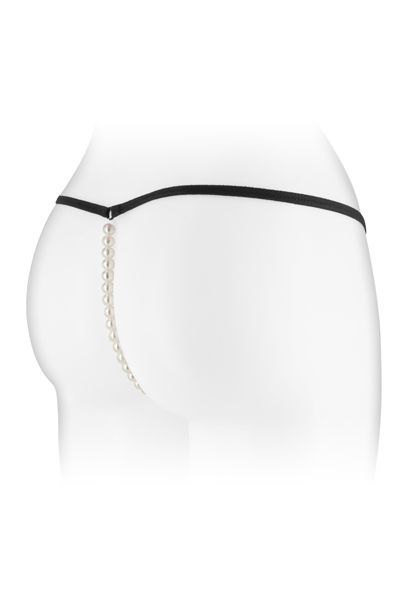 купить Трусики-стринги с жемчужной ниткой Fashion Secret VENUSINA Black