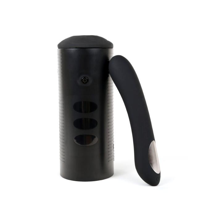 купити Інтерактивний набір: мастурбатор Kiiroo Titan + стимулятор точки G Pearl 2 Couple Set Black