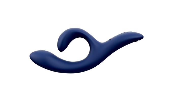купити Смарт вібратор-кролик We-Vibe Nova Midnight Blue, ергономічний, регульований кут нахилу стовбура