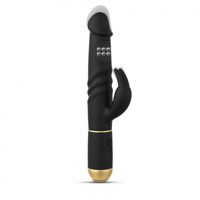 купить Вибратор Dorcel Furious Rabbit 2.0 с возвратно-поступательными движениями головки, перезаряжаемый