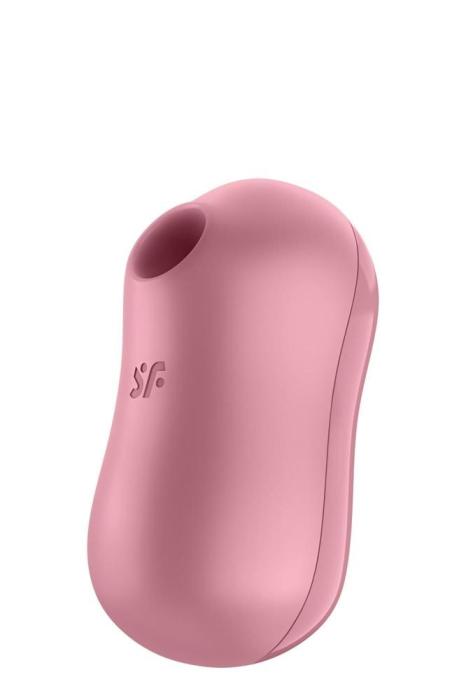 купити Вакуумний стимулятор із вібрацією Satisfyer Cotton Candy Light Red