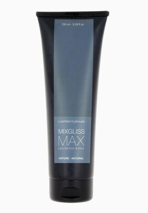 купити Анальна гель-змазка MixGliss MAX NATURE (150 мл) на водній основі з екстрактом алое