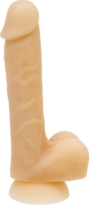 купить Фаллоимитатор с памятью формы, на присоске ADDICTION — DAVID 8″ Silicone Dong, вибропуля в подарок