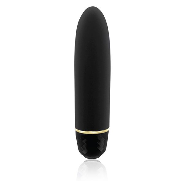 купить Вибропуля RIANNE S - Classique Vibe мини-вибратор на 7 режимов, чехол-косметичка Stud Black