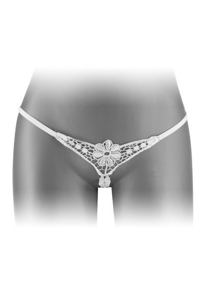 купить Трусики-стринги с доступом Fashion Secret DANUTA White
