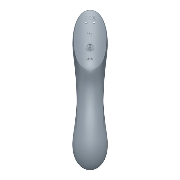 купити Вакуумний стимулятор з вібрацією Satisfyer Curvy Trinity 3 BlueGrey