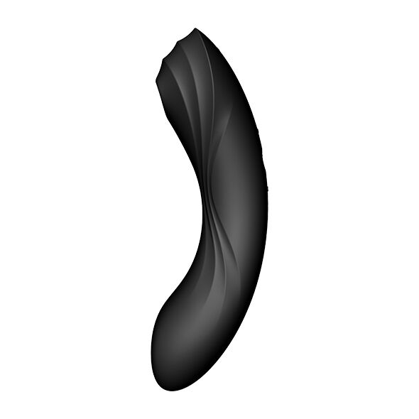 купить Вакуумный стимулятор с вибрацией Satisfyer Curvy Trinity 4 Black