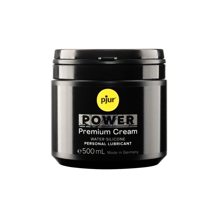 Густая смазка для фистинга и анального секса pjur POWER Premium Cream 500 мл на гибридной основе