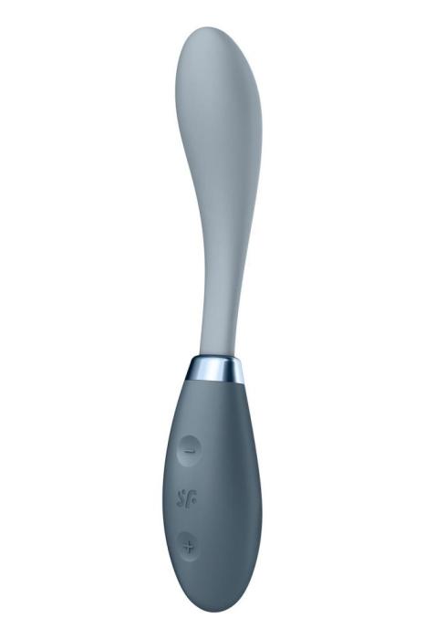 купити Вібратор Satisfyer G-Spot Flex 3 Grey, гнучкий стовбур із фіксацією положення