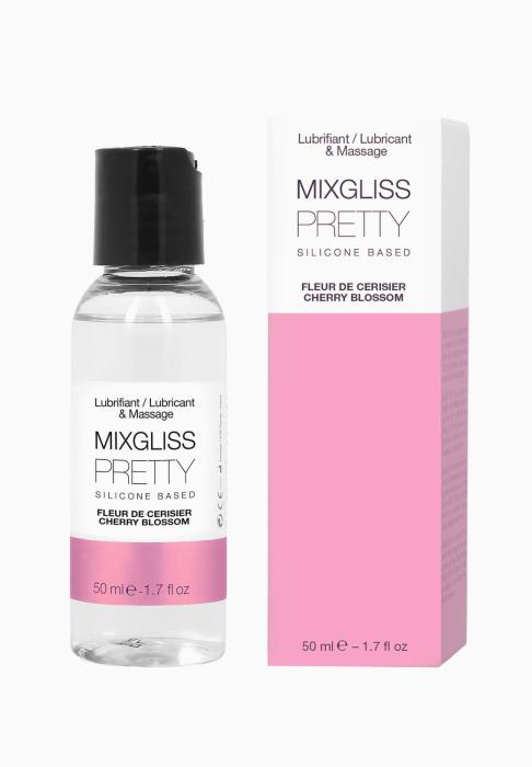 купити Лубрикант на силіконовій основі MixGliss PRETTY - FLEUR CERISIER (50 мл) з ароматом квіток вишні