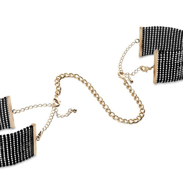 купить Наручники Bijoux Indiscrets Desir Metallique Handcuffs - Black, металлические, стильные браслеты