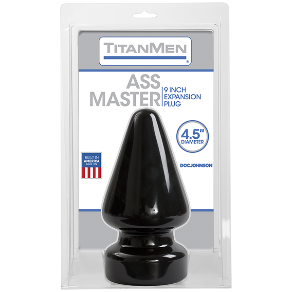 купить Пробка для фистинга Doc Johnson Titanmen Tools - Butt Plug - 4.5 Inch Ass Master, диаметр 11,7см