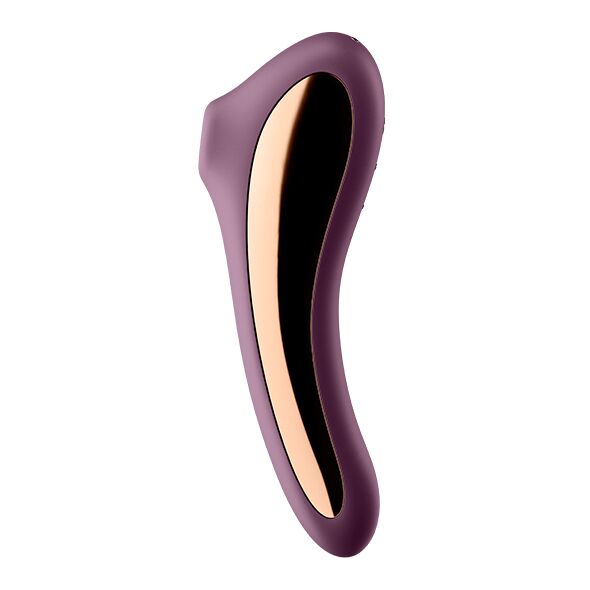 купить Вакуумный стимулятор с вибрацией Satisfyer Dual Kiss Wine Red