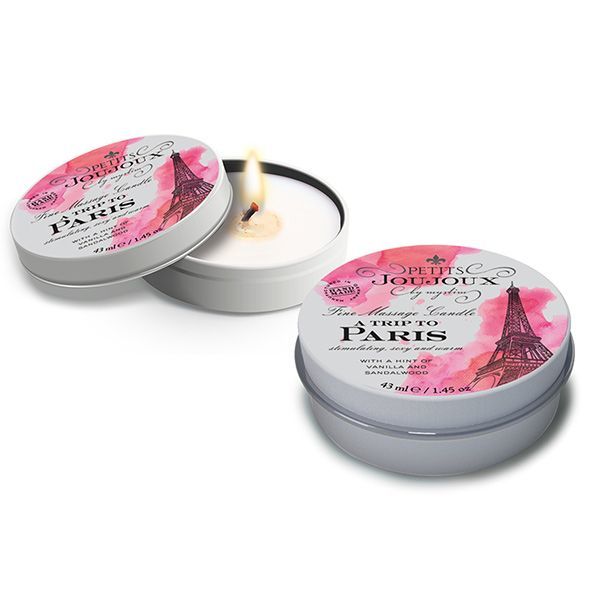купить Массажная свечa Petits Joujoux - Paris - Vanilla and Sandalwood (43 мл) с афродизиаками
