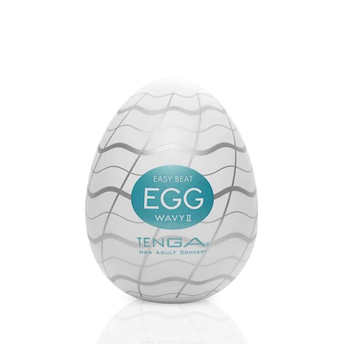 купити Мастурбатор-яйце Tenga Egg Wavy II з подвійним хвилястим рельєфом