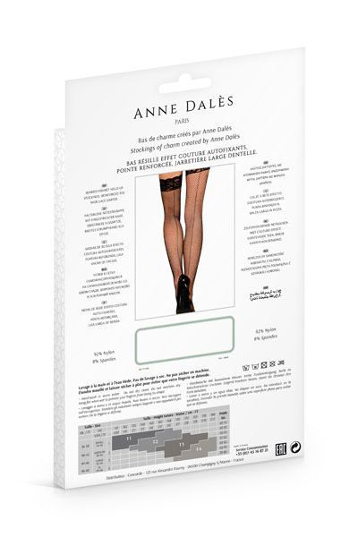 купить Чулки Anne De Ales CLOE T1 Black