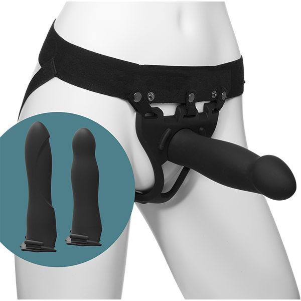 купити Набір для страпона Doc Johnson Body Extensions - BE Ready - Black