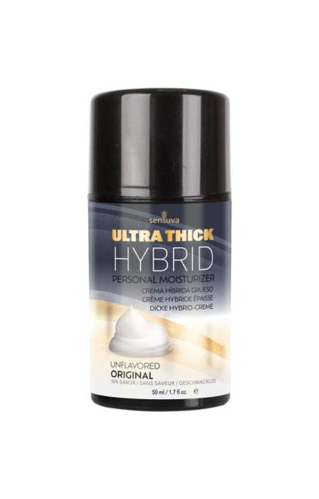 Густа крем-мастило на гібридній основі Sensuva UltraThick Hybrid Formula (50 мл) рН збалансована
