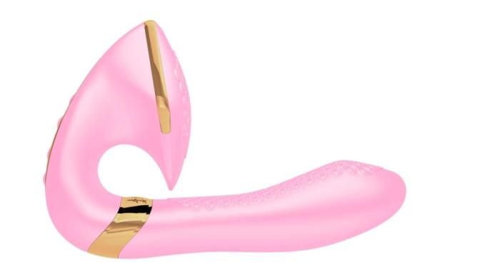 купить Вагинально-клиторальный вибратор Shunga Soyo Light Pink