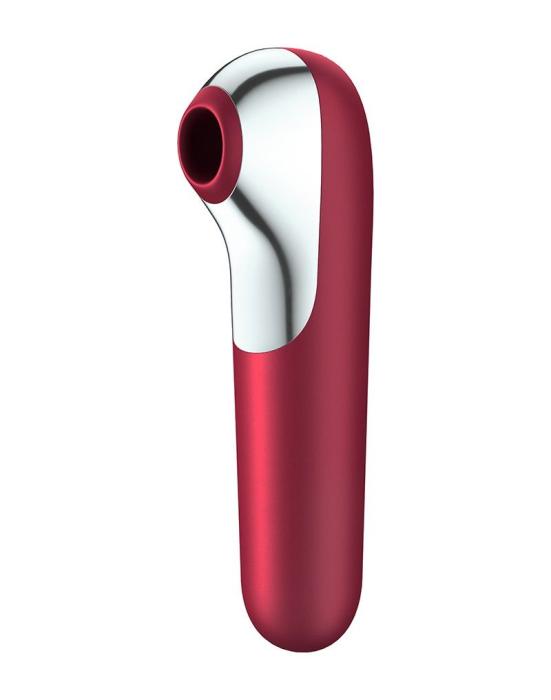 купить Смарт вибратор и вакуумный стимулятор 2-в-1 Satisfyer Dual Love Pink