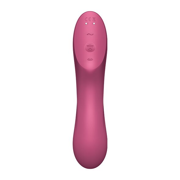 купить Вакуумный стимулятор с вибрацией Satisfyer Curvy Trinity 3 Red