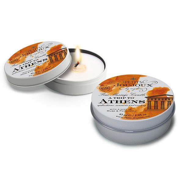 купить Массажная свечa Petits Joujoux - Athens - Musk and Patchouli (43 мл) с афродизиаками