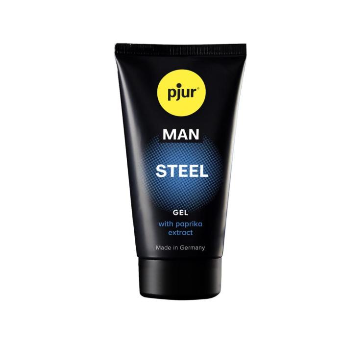 купить Гель для пениса стимулирующий pjur MAN Steel Gel 50 ml с экстрактом паприки и ментолом