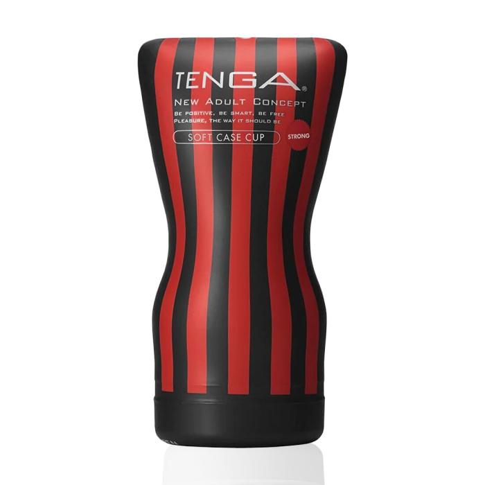 купити Мастурбатор Tenga Squeeze Tube Cup (м’яка подушечка) STRONG стискається