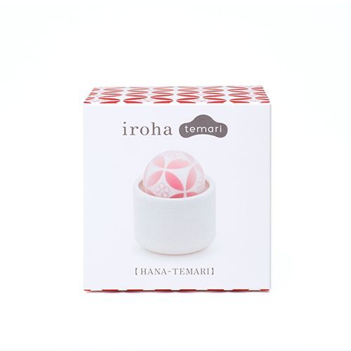 купить Мощный вибратор-шарик IROHA TEMARI Hana, не передает вибрацию на футляр, 6 режимов работы