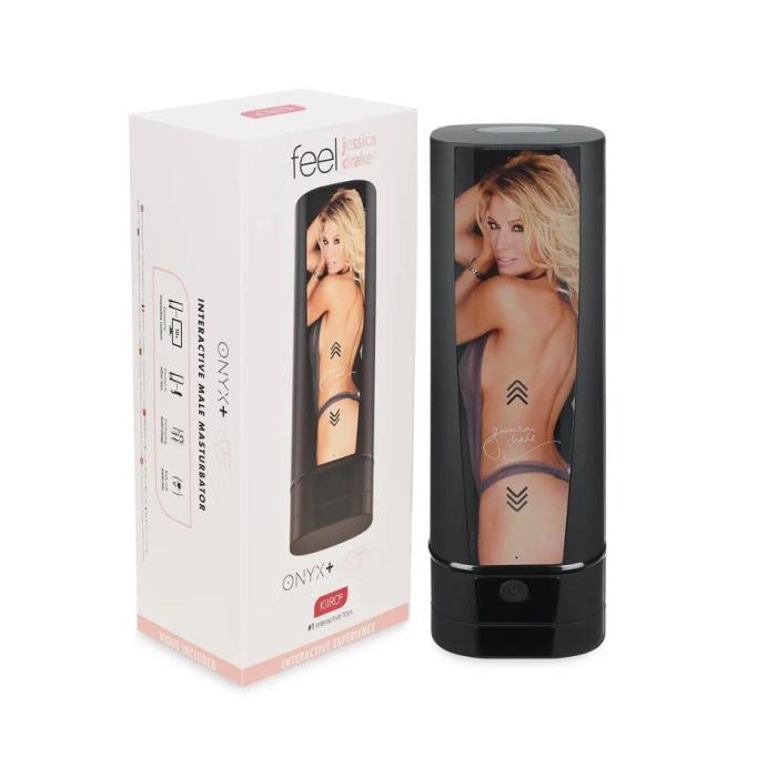 купити Мастурбатор Kiiroo Onyx + Jessica Drake, 10 стискних кілець, не треба рухати, теледільдоніка