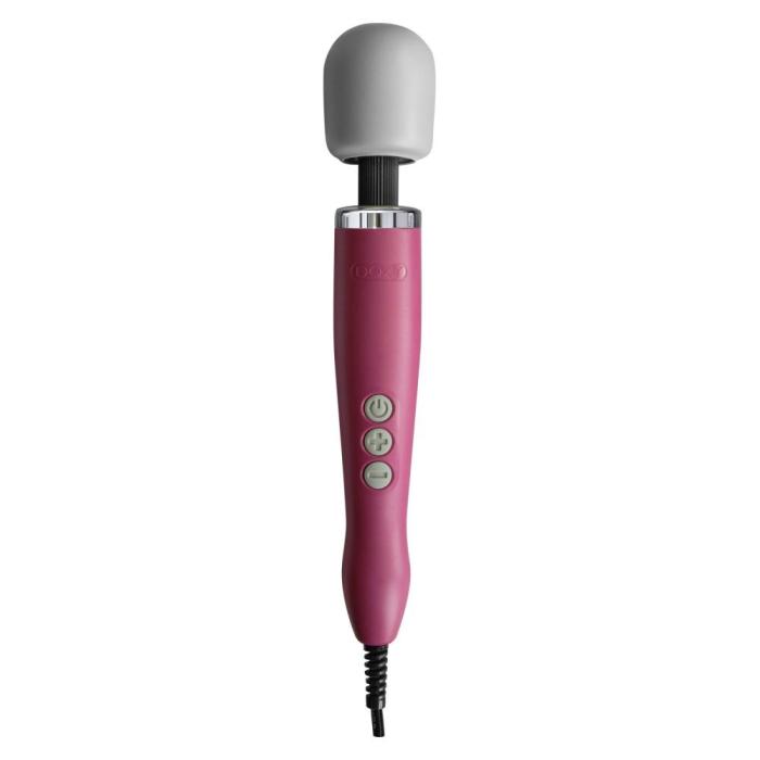 купить Вибромассажер DOXY Original Pink, очень мощный, питание 220В, пульсирующие вибрации