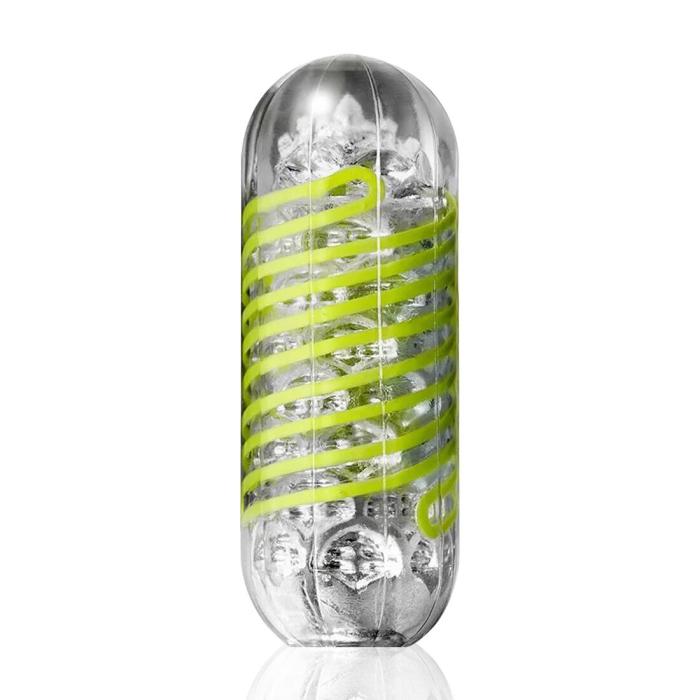 купити Мастурбатор Tenga Spinner 03 Shell з пружною стимулювальною спіраллю всередині, пружна спіраль