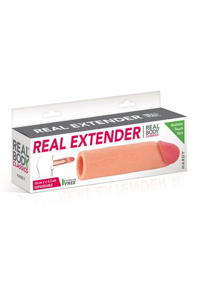 купити Насадка на член Real Body — Real Extender HARDY з відкритою головкою