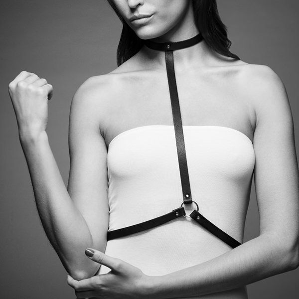 купити Портупея Bijoux Indiscrets MAZE - I Harness Black, екошкіра, дуже стильна