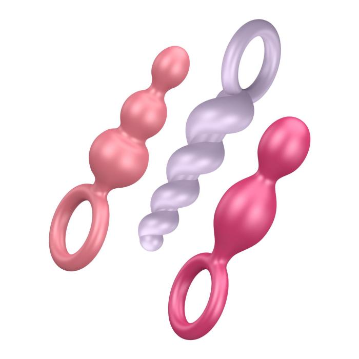купити Набір анальних іграшок Satisfyer Plugs (set of 3) - Booty Call, макс. діаметр 3 см