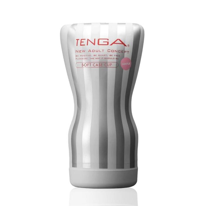 купити Мастурбатор Tenga Squeeze Tube Cup (м’яка подушечка) GENTLE стискається