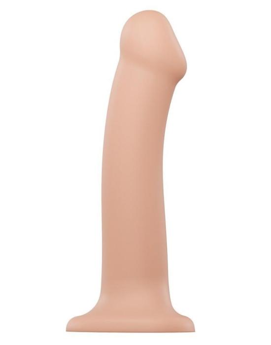купить Насадка для страпона Strap-On-Me Dual Density Dildo Flesh L, диаметр 3,7см, двухслойная, гибкая