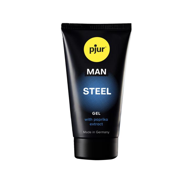 Гель для пениса стимулирующий pjur MAN Steel Gel 50 ml с экстрактом паприки и ментолом
