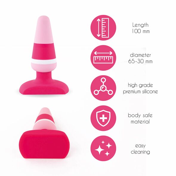 купить Анальная пробка FeelzToys - Plugz Butt Plug Colors Nr. 2