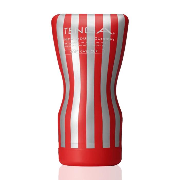 купити Мастурбатор Tenga Squeeze Tube Cup (м’яка подушечка) стискається