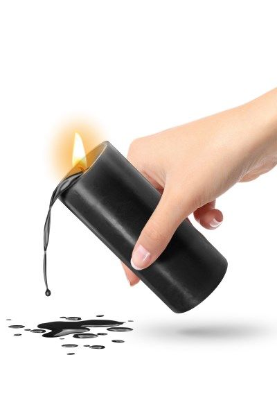 купить БДСМ cвеча низкотемпературная Fetish Tentation SM Low Temperature Candle Black